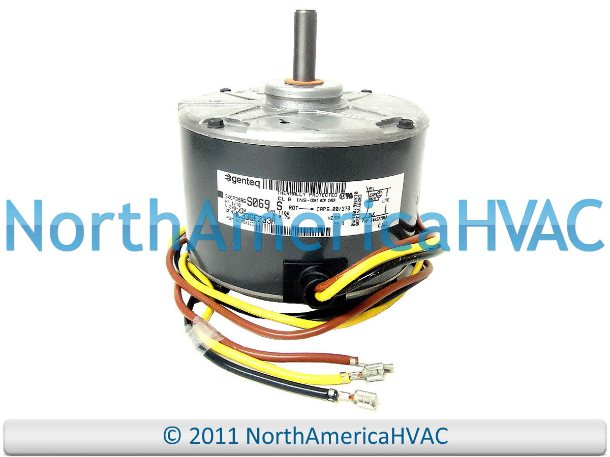 OEM Condenser Fan Motor 1/10 HP 208-230 Volt Replaces GE