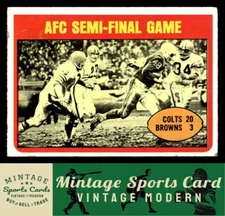 1972  Topps - AFC Semi-Final PO - #135 FR/FR+