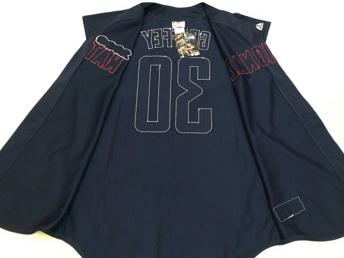 Majestic MLB 2000 All Star National Ken Griffey #30 Vest Jersey XL