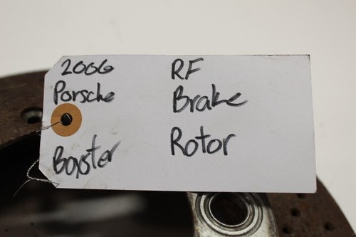 FRONT RIGHT PASSENGER SIDE DISC BRAKE ROTOR OEM PORSCHE BOXSTER 2005 - 2024 - Picture 14 of 18