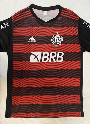 CR Flamengo Home Libertadores Soccer Jersey Adidas Brazil Red