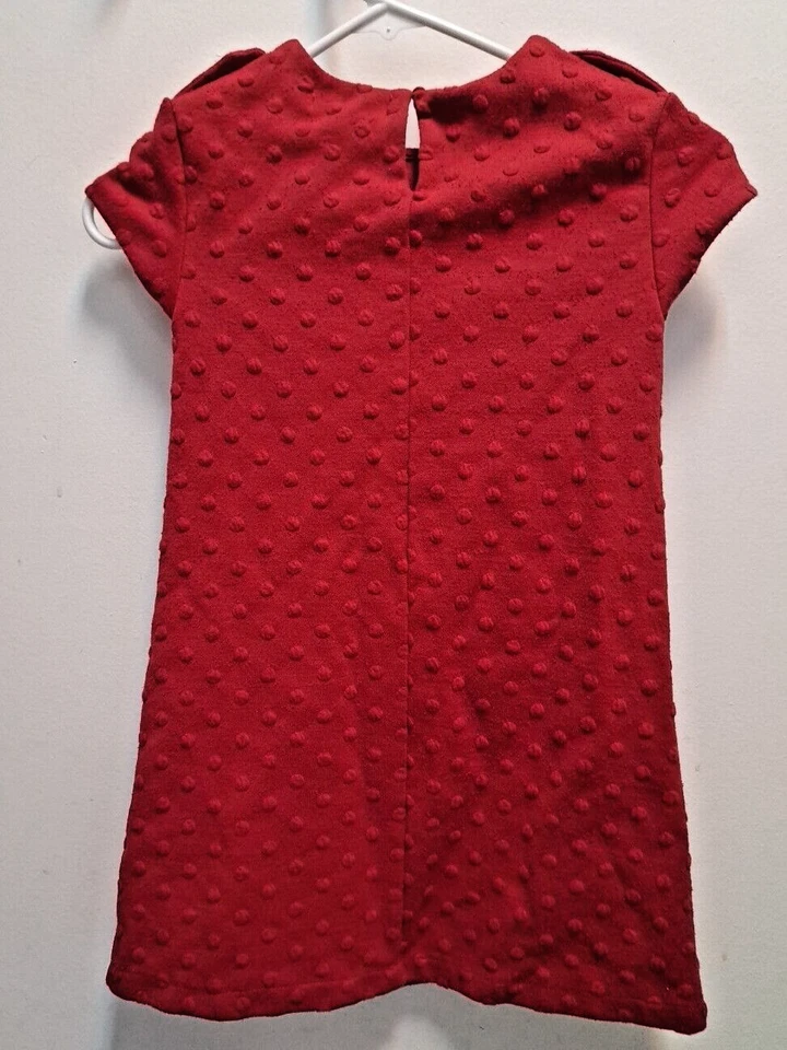 Vestido Zara feminino vermelho tamanho 8 coleção macia tamanho 8 - Imagem 4 de 4