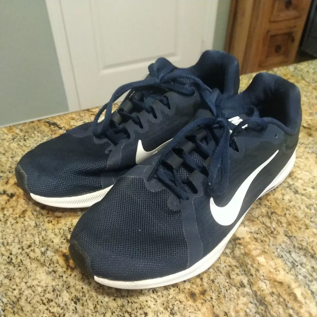 Nike downshifter 8 navy white cheap