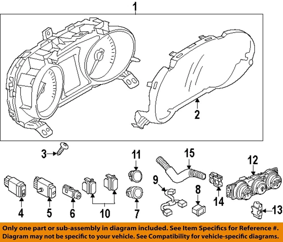 Used Ignition Switch fits: 2019 Mitsubishi Outlander keyless ignition Grade A - Image 3 of 4