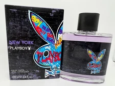NEW YORK PLAYBOY by COTY 3.4 oz / 100 ML Eau De Toilette Spray In Box