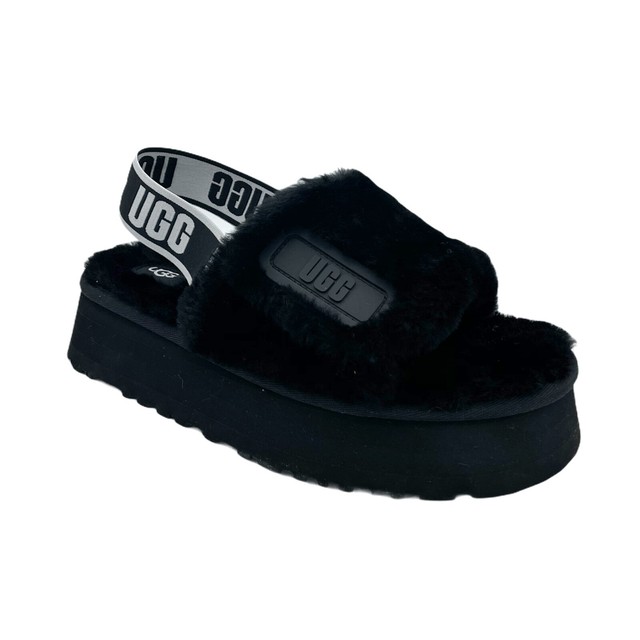 platform ugg slides