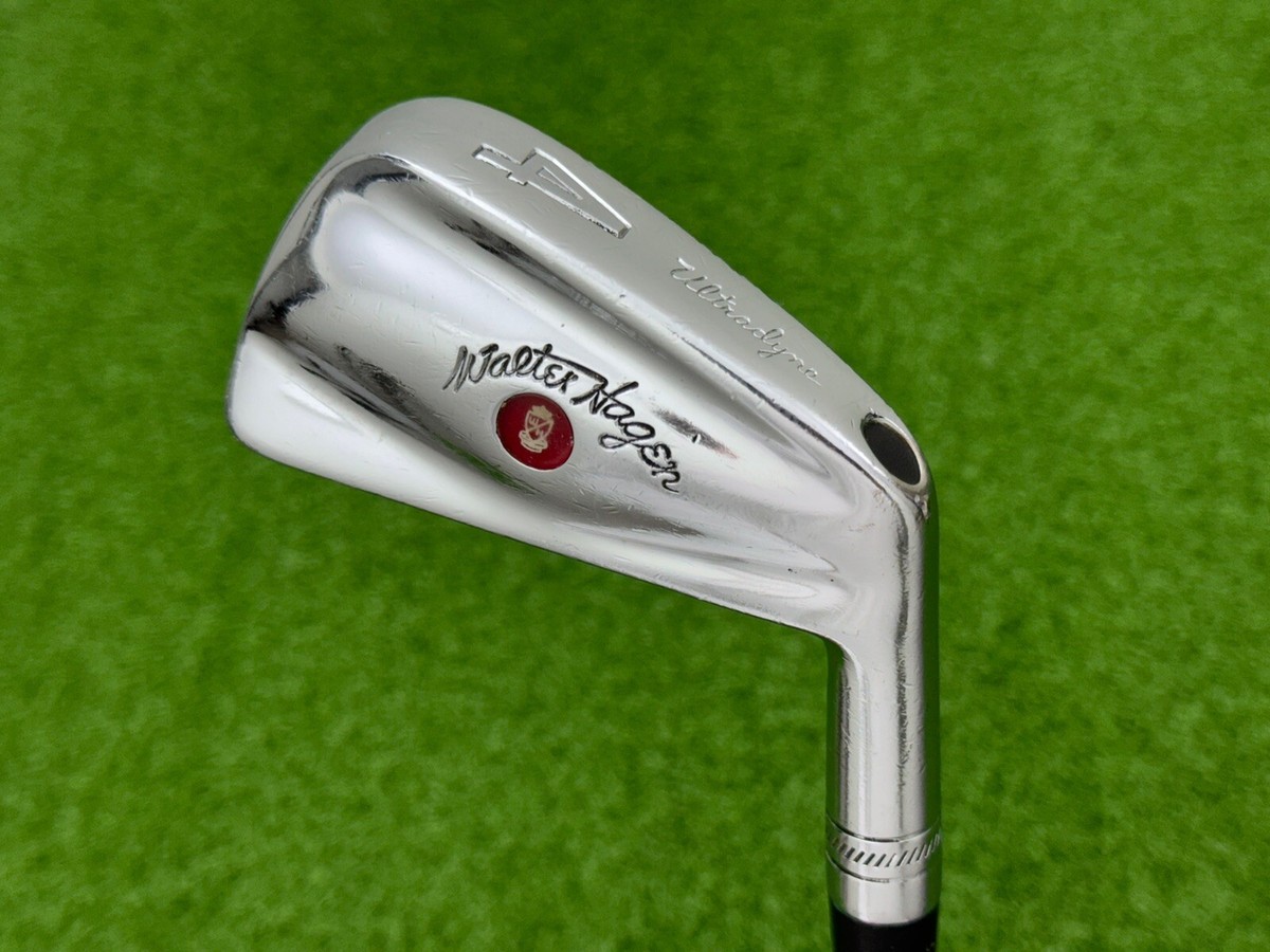 1972-73 Walter Hagen Ultradyne (4) IRON Red Button Right Steel  display picture 1