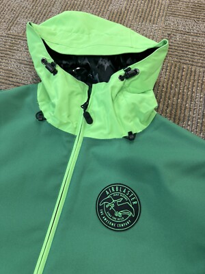 Airblaster Pullover Snowboard Jacket Green 15k XL Men's NWT 2024