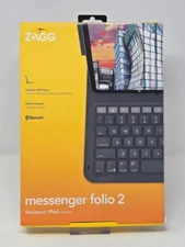 ZAGG Messenger Folio 2 Bluetooth Keyboard Case for Apple iPad 10th Gen/10.9-inch