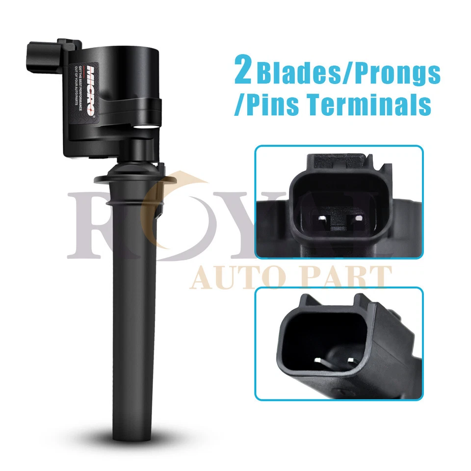 For Ford Escape Mercury Mazda Ignition Coils & Iridium SP493 Spark Plugs DG500 — 第 2/4 张图片