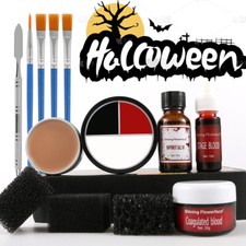 Halloween Make up Kit for Witch Vampire Zombie Monster FOR Kids Adult Makeup Kit