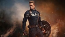 Superheroes captain america superheroes artist Stitched Gaming Mat Desk 4544