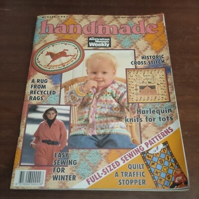 HANDMADE winter  1991 lovely items to make SEE SCAN FOR CONTENTS