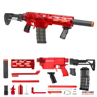 Worker MOD Prophecy Short Dart Kit Honey Badger Ultra Foam Blaster Modify Toy