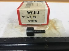 New McGill CF 1/2 SB Cam Roller, 0.500" OD X 0.375" Width, Crowned