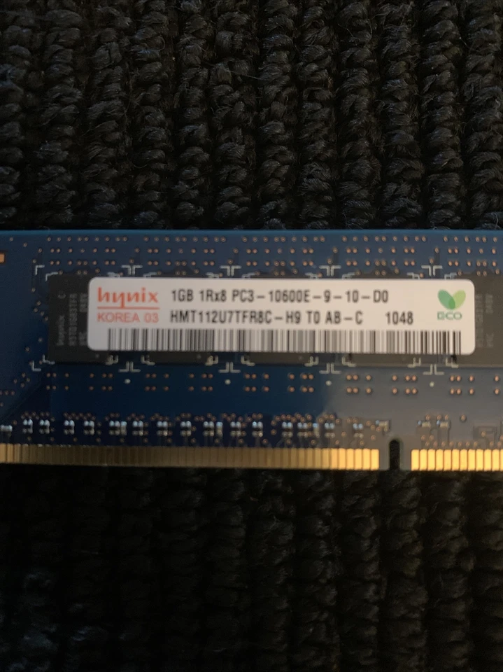 (6) Hynix 1GB 1Rx8 PC3 8500E 7-10-D0 RAM - Image 4 of 4