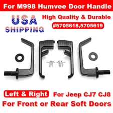 For Humvee M998 Canvas Soft Door Handle Right and Left Kit # 5705618 5705619 US