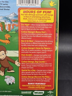 Curious George: Zoo Night & Other Animal Stories (DVD)New