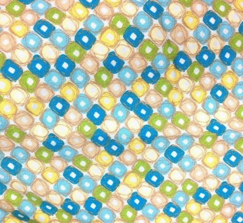 JH Collectibles Women's Size 14 Capri Pants Multi Color Blue Green Yellow Tan - Picture 3 of 4