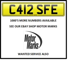C412 SFE CAR SAFE LOCK AUTO TRACKER ALARM CHEAP BARGAIN NUMBER PLATE C412 SFE 