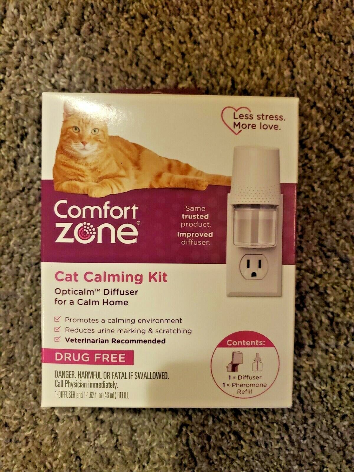 Comfort Zone Cat Calming Kit For A Calm Home