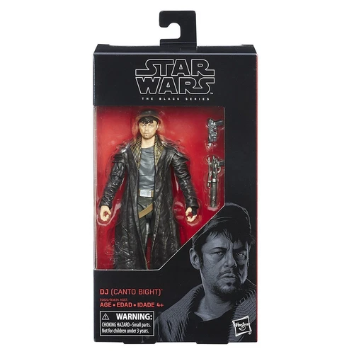 DJ CANTO BIGHT d.j. Star Wars Black Series NEW #57 6" LAST JEDI episode viii 8
