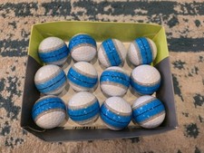 12 TaylorMade Tour Response Stripes Golf Balls - Light Blue - New