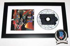 COREY TAYLOR SIGNED FRAMED SLIPKNOT 'IOWA' CD COVER ALBUM PROOF BECKETT COA BAS