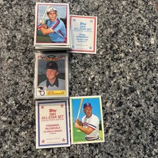 Topps All-Star Baseball Cards 1987 1988 Lot And Two 1983 Cards