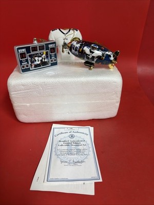 Bradford Philadelphia Eagles Football Ornament Set  NFL GAME DAY