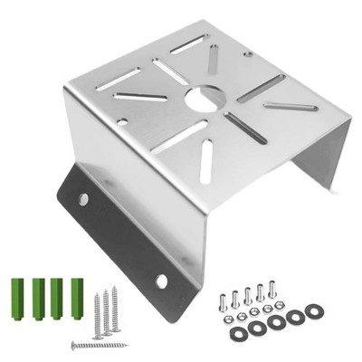 Coolotic CCTV Security Camera Corner Mount Bracket, Stainless Steel Wall Corn...