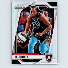 2024 Panini Prizm WNBA Tina Charles #36 Silver Prizm Atlanta Dream
