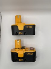Ryobi ONE 18V P100 Batteries Lot of 2 For Parts / Repair