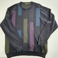 Marcello Italy Mens XL Merino Wool Blend Swea...