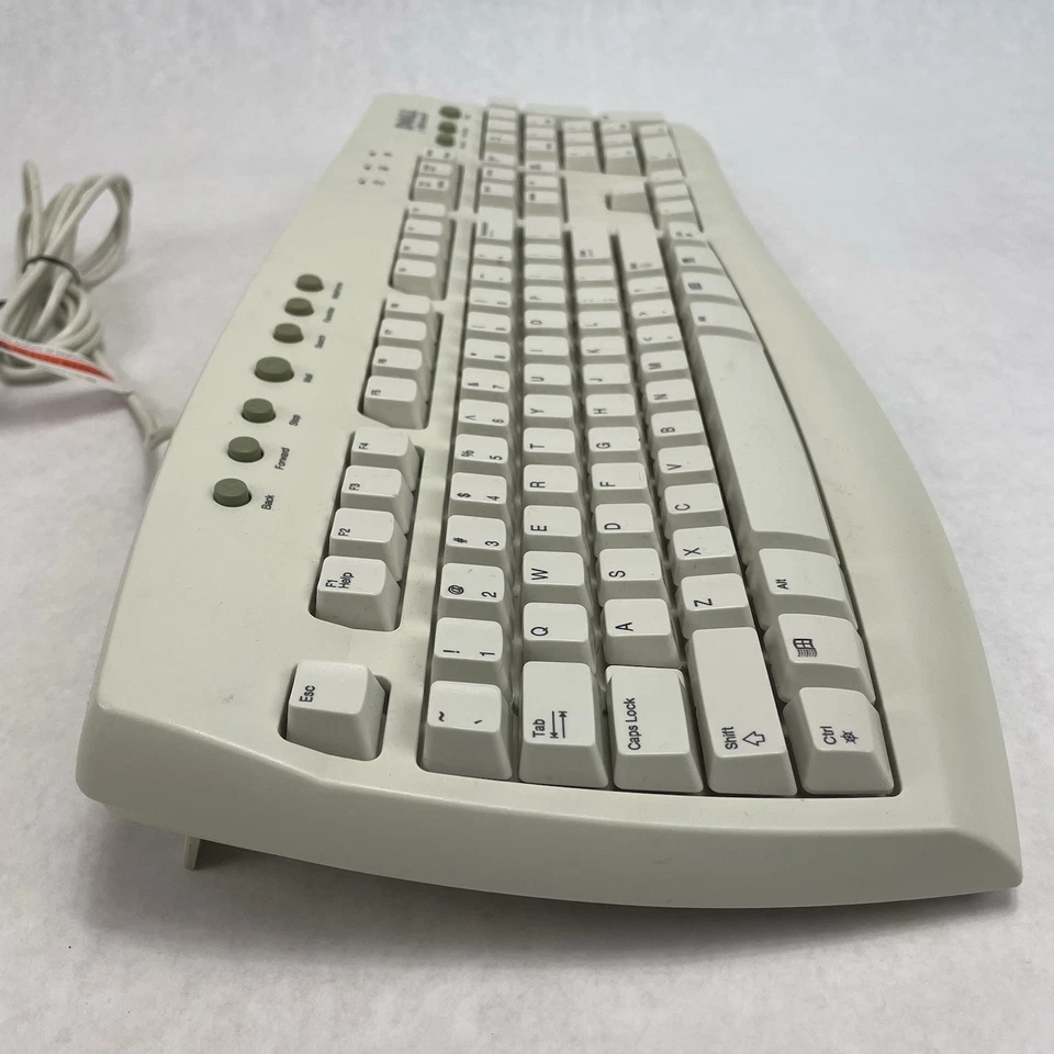Microsoft RT9410 Internet Keyboard PS/2 Wired V 56TWR X04-84530 - Image 3 of 4