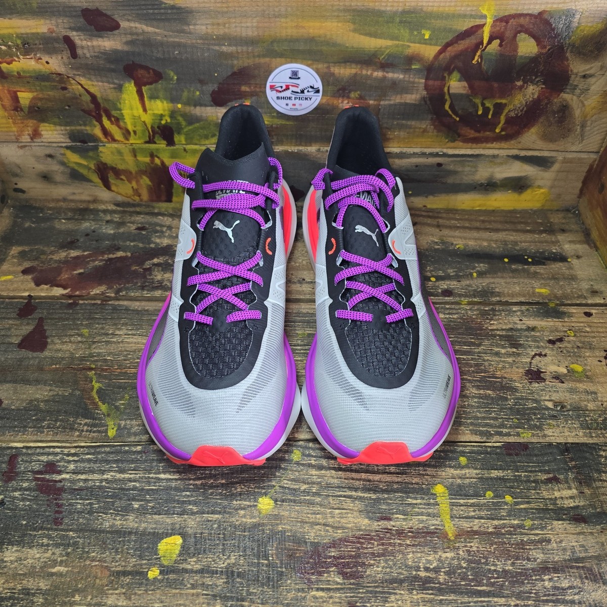 PUMA Deviate Nitro Elite Trail White Glowing‎ Red Pure Magenta 310034-01 sz 11.5 Deviate-NITRO™-Elite-Men main image 4