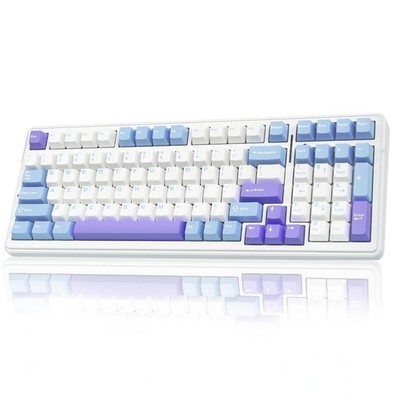 AULA F99 Gaming Tastatur Kabellos, 3 Modus, RGB, 800