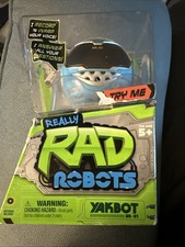 Really Rad Robots Yakbot Blue New In Box YB.01 Voice Recording Warp Voice 2017