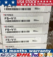 KEYENCE FS-V11 Fiber Optic Sensors FSV11 New In Box One US Free TAX