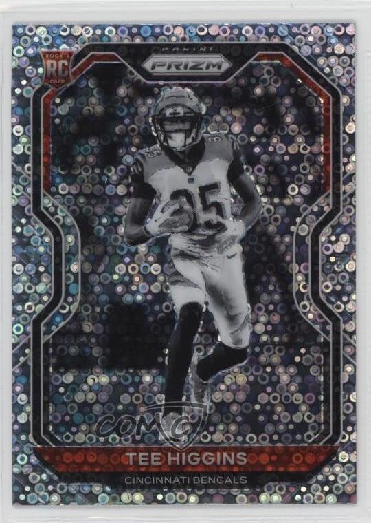 2020 Panini Prizm Rookie Variation No Huddle SP (Negative) Tee Higgins #308 1u6