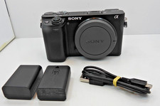 Sony Alpha 6400 w/2 Batteries/Charger/Cord New/No Box