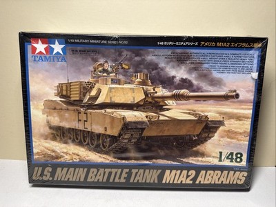 Tamiya 1/35 M1A2 Abrams MBT   Kit #32592   Factory Sealed