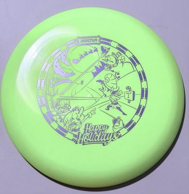INNOVA Rare 2025 Dealer Only Merry Christmas Star Plastic Rollo Disc Golf Disc!