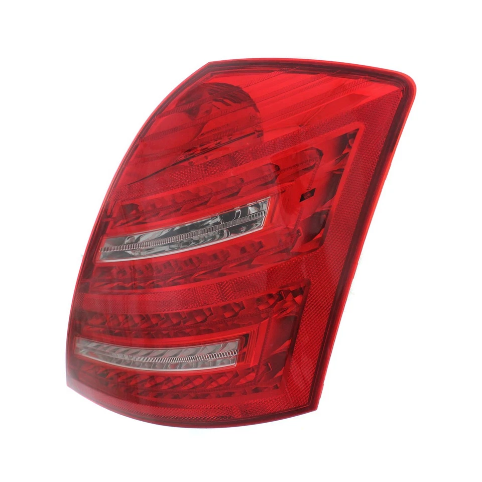 Juego de luces traseras halógenas para Mercedes Benz S550 2010-2013 transparente/rojo con bombillas 2 piezas Foto 4 de 4
