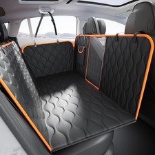 Scratchproof Dog Car Seat Cover For Back Seat, Waterproof Back Seat Pet Cover...