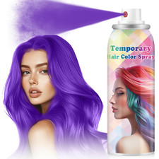 ONE-TIME USE Hair Color Spray for Women and Kids, Temporary Gray Hair Spray for