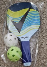 Degree limited edition Pickle ball set includes 2 Paddles  2 Pickle Balls