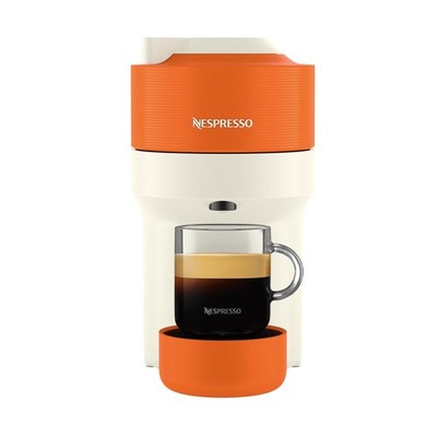 Nespresso Vertuo Pop+ Combination Espresso and Coffee Maker - Mandarin Orange...