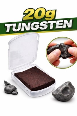 Tungsten Knetblei 20g Wolfram Knetblei weich formbar Angelblei Forelle Barsch