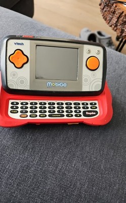 VTech MobiGo Lernkonsole | Touch & Tastatur | 4 Spiele (Cars + 3 installierte)